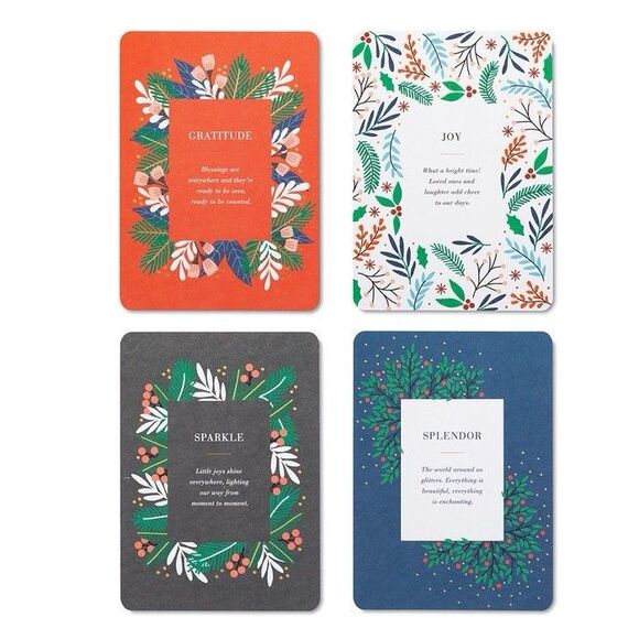 Compendium Holiday Spirit 25 Inspiring Reflections And Display Stand Xmas Cards - Picture 5 of 7